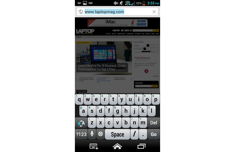 Kyocera Hyrdo Elite Keyboard