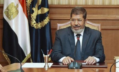 Egypt's President-Elect Mohamed Morsi