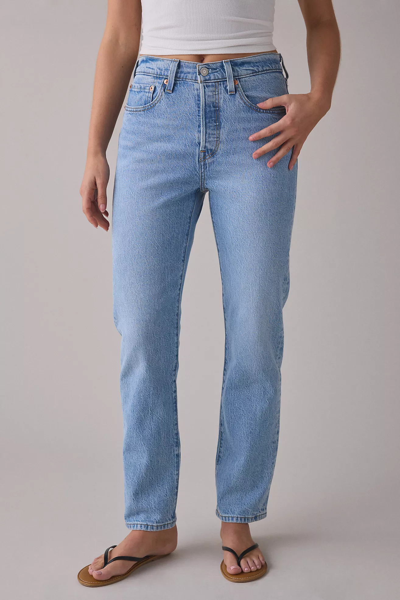 Levi&amp;rsquo;s&amp;reg; 501 Original Fit High-Rise Straight Jeans