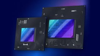 Intel GPU renders on a black background