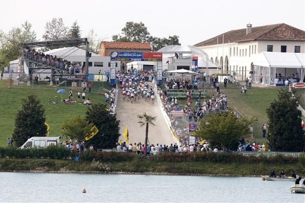 The view from the lake.