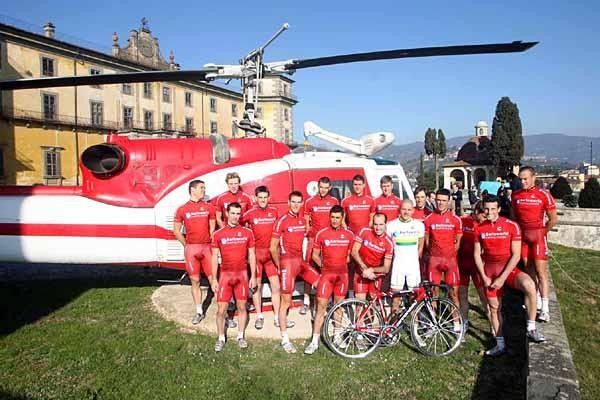 Have the Barloworld team dispensed with the team bus?