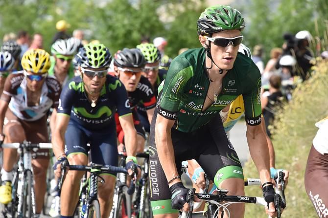 Pierre Rolland (Europcar) had a go