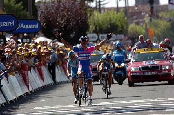 Bennati has plenty of time to celebrate after winning stage 17 by lengths