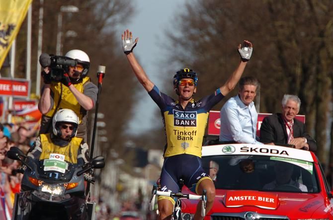 Roman Kreuziger (Saxo-Tinkoff) wins the Amstel Gold Race