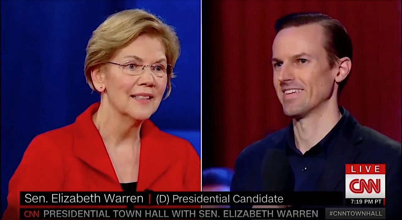 Elizabeth Warren at town hall