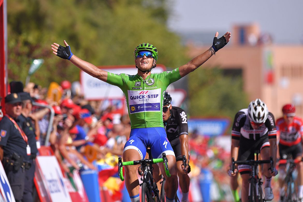 Matteo Trentin wins his third stage of the 2017 Vuelta a Espana