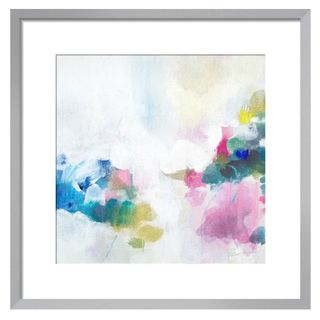 colourful framed art print