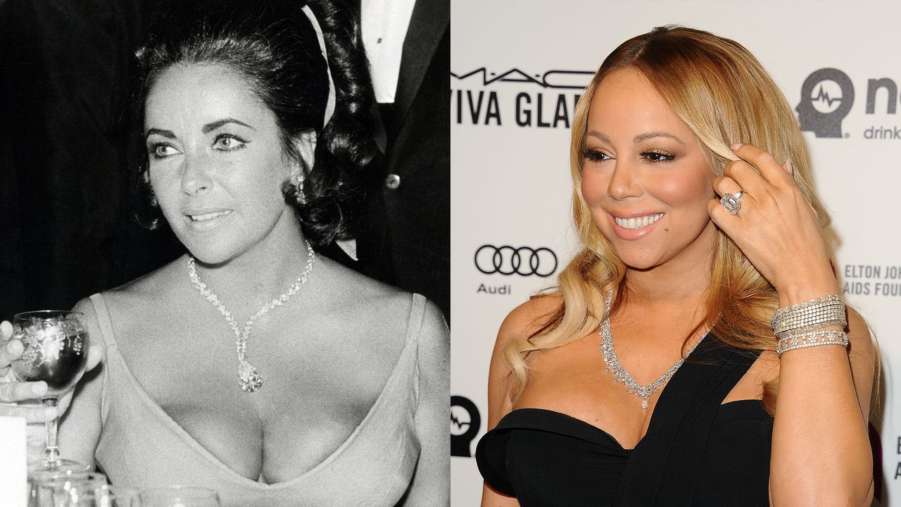 priciest jewels elizabeth taylor mariah carey