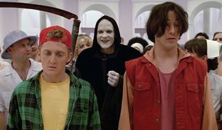 Bill & Ted's Bogus Journey Bill, Death, and Ted make their way through the afterlife