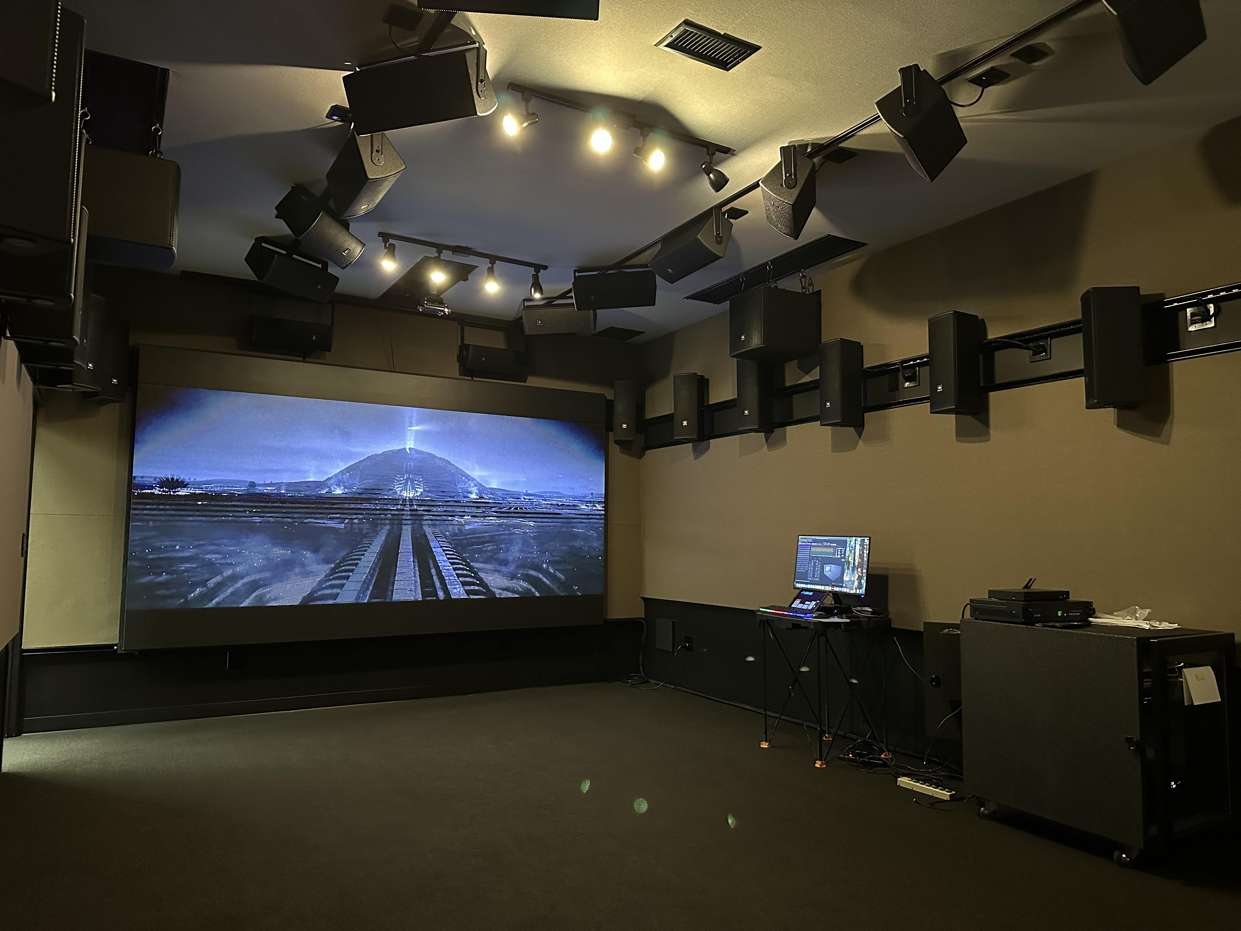 The new Dolby Studio at the ASG Burbank center.