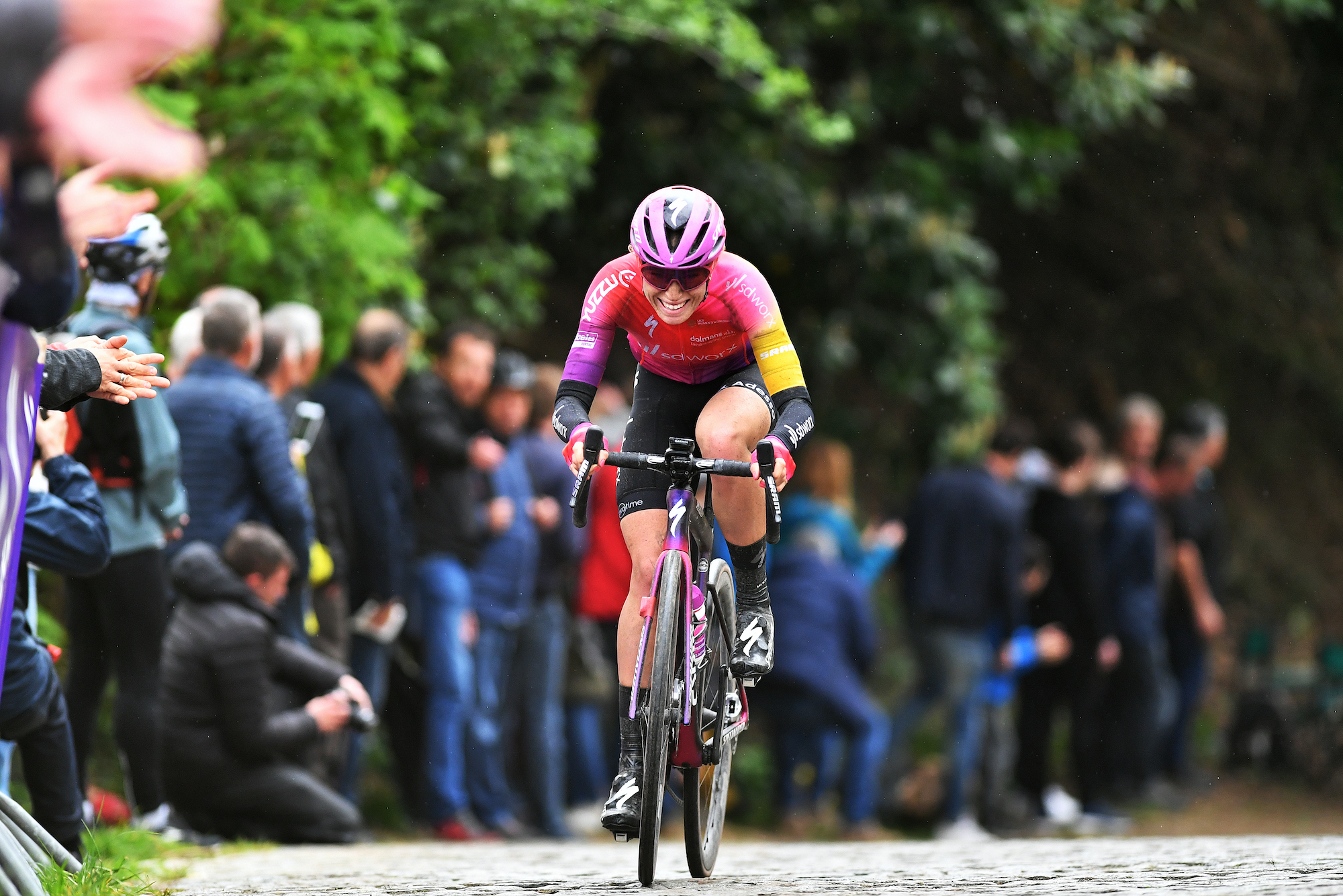 Demi Vollering at the 2022 Brabantse Pijl