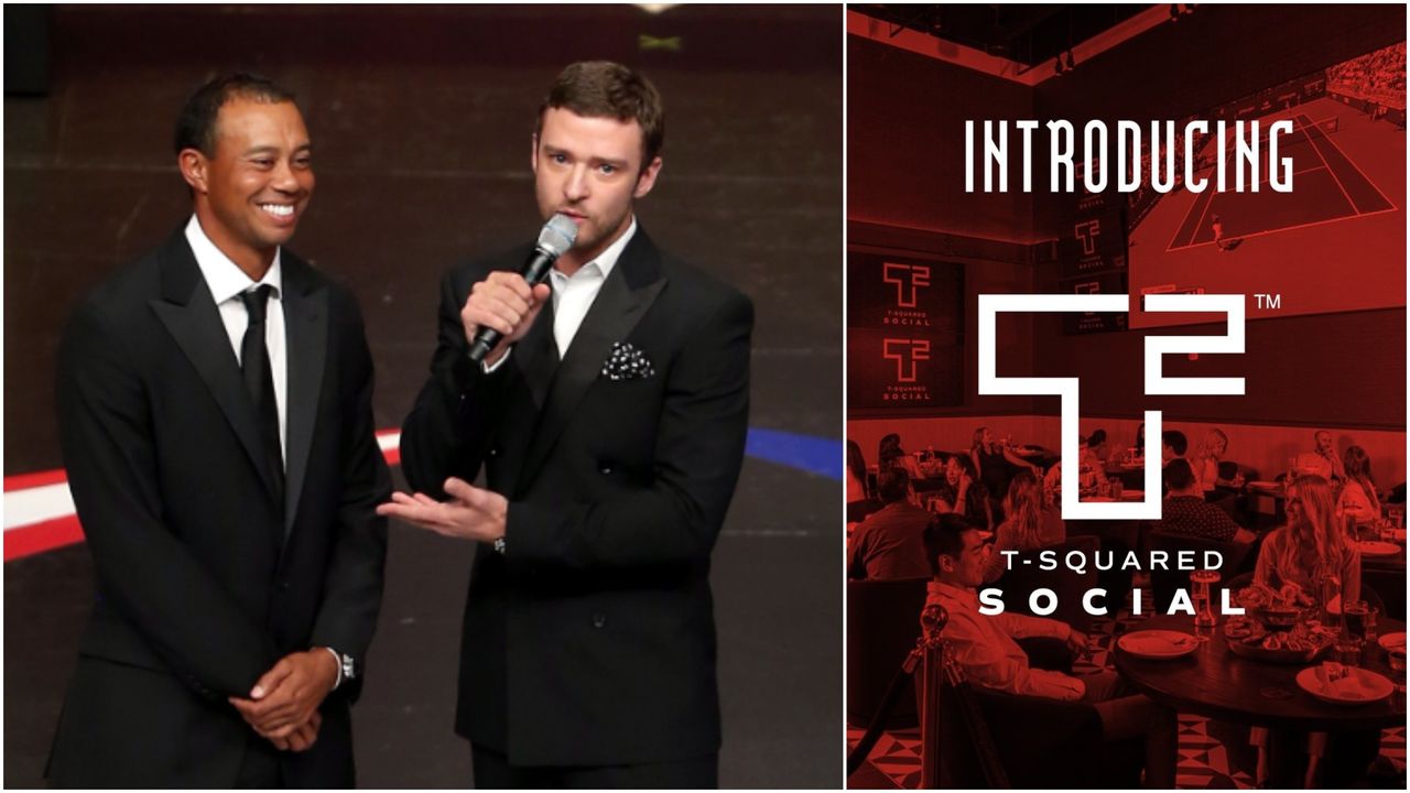 Justin Timberlake and Tiger Woods open New York sports bar