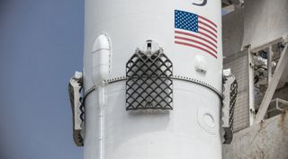 SpaceX Falcon 9 aluminum fins