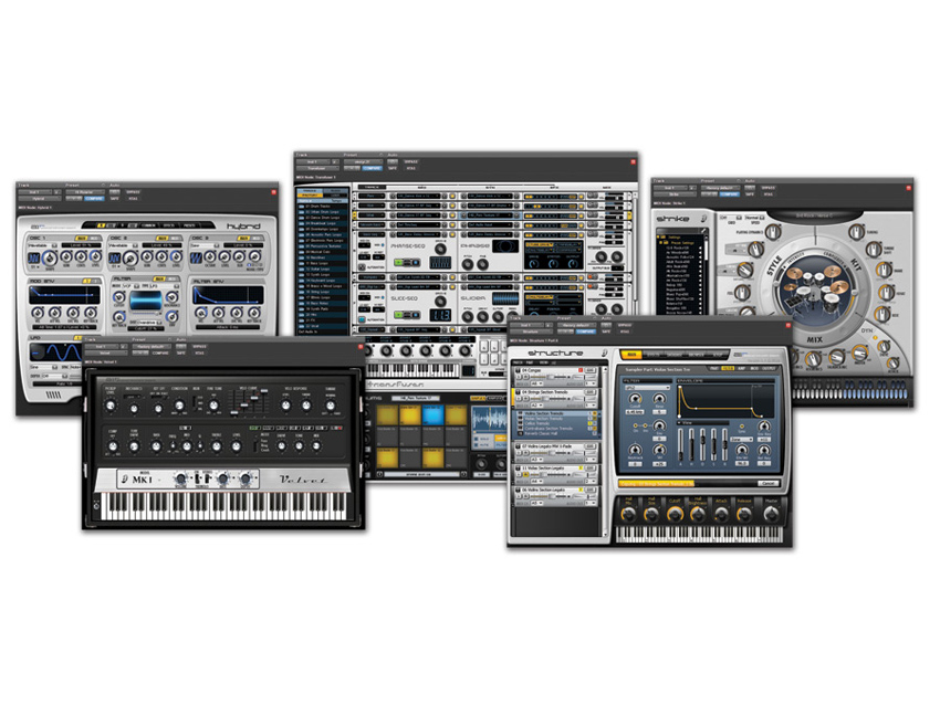 The Pro Tools Instrument Expansion Pack contains five plug-ins.