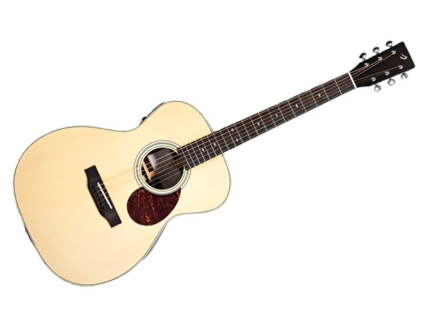 As the name suggests, there's a vintage feel to this guitar.