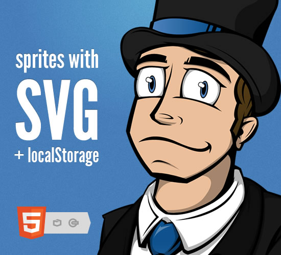 The twiDAQ avatar, a stock broker called Jim, is a composite of SVG sprites stored in your browser's localStorage