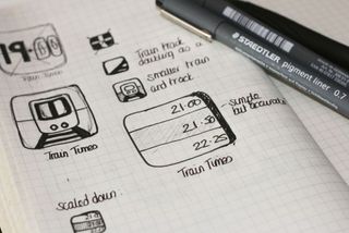 Protoype icons on paper: it's easy to let your ideas flow