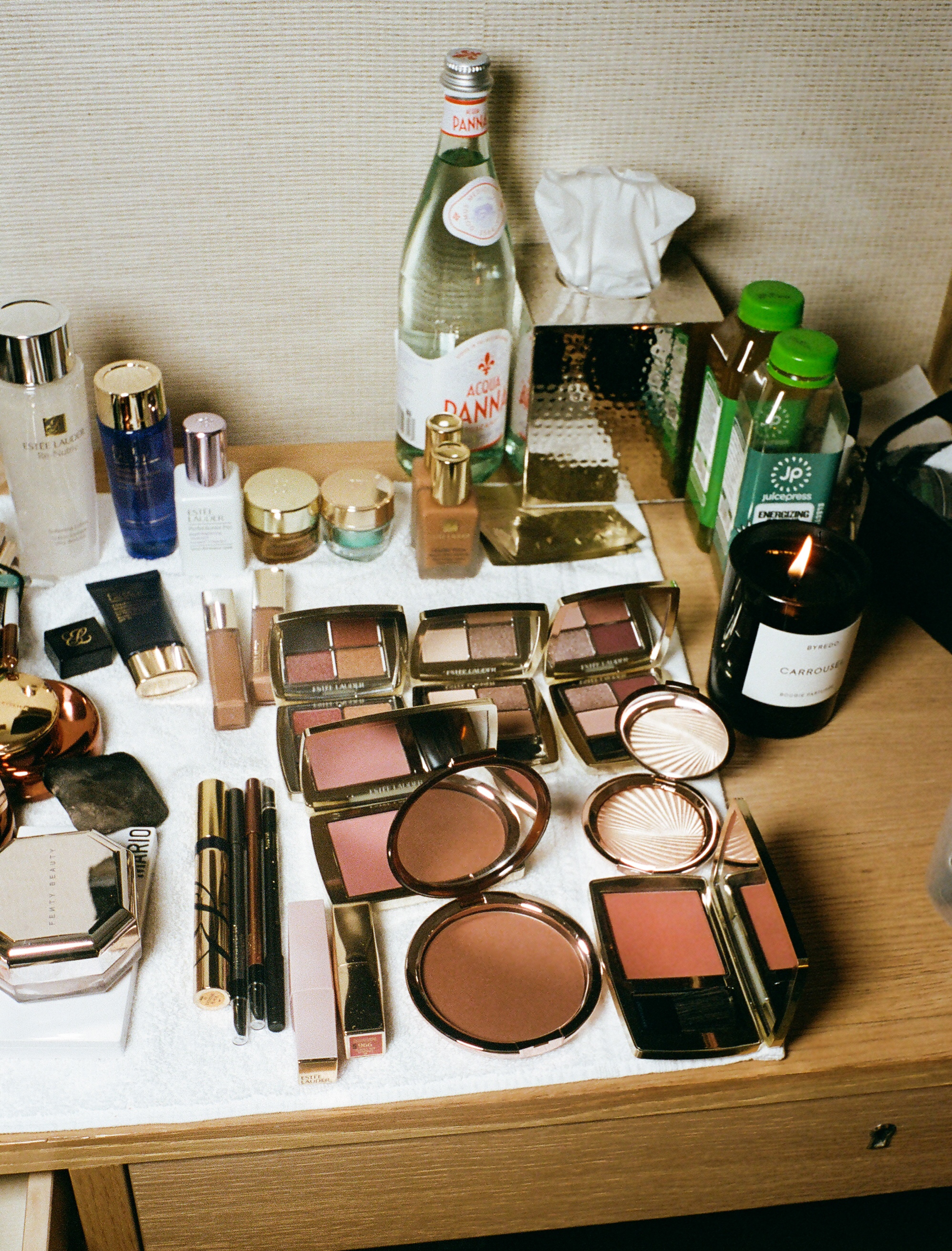Photos of Imaan Mammam getting ready for the 2025 Met Gala