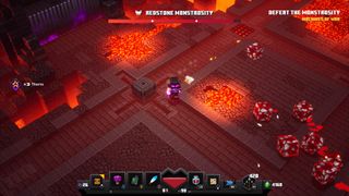 Minecraft Dungeons Boss Redstone Monstrosity