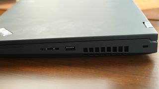 Lenovo ThinkPad P15 right side ports