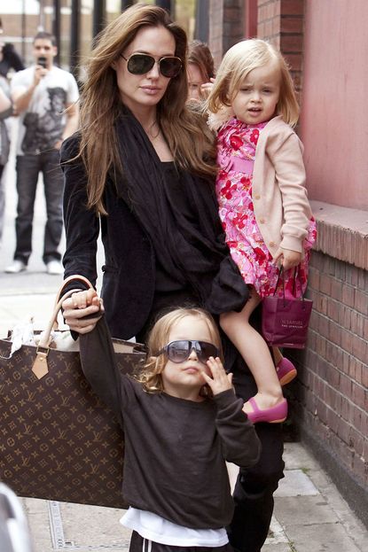 Angelina Jolie and daughter Vivienne