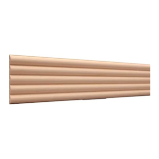 Reeded molding 