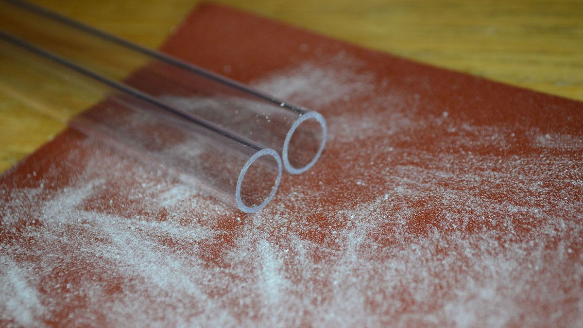 Measuring and cutting tubing to size for custom-loop PC