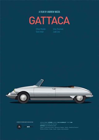 how to design a poster: Gattaca