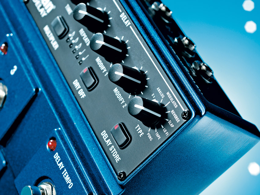 The JamMan Delay features all the delay modes you're likely to need.