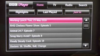 i-CAN easy hd 2851t iplayer interface