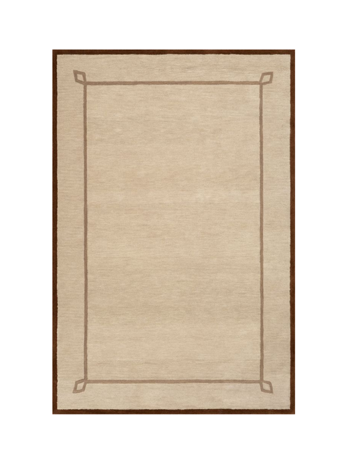 Serge Bordered Wool Rug by Nate Berkus, 5' x 8'