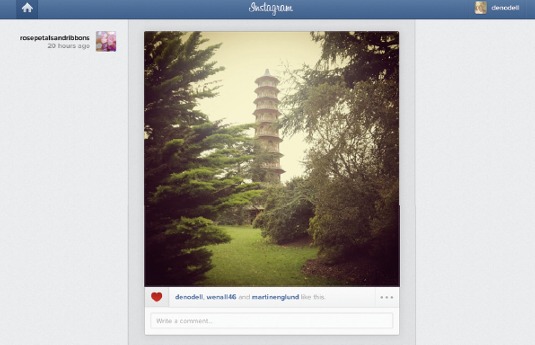RequireJS is used across a number of popular sites, including Instagram, pictured here