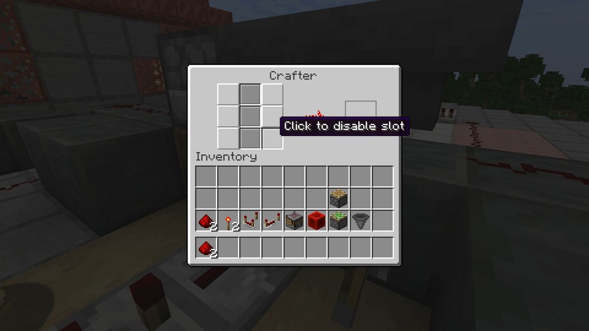 Image of Minecraft 1.21's The Crafter.