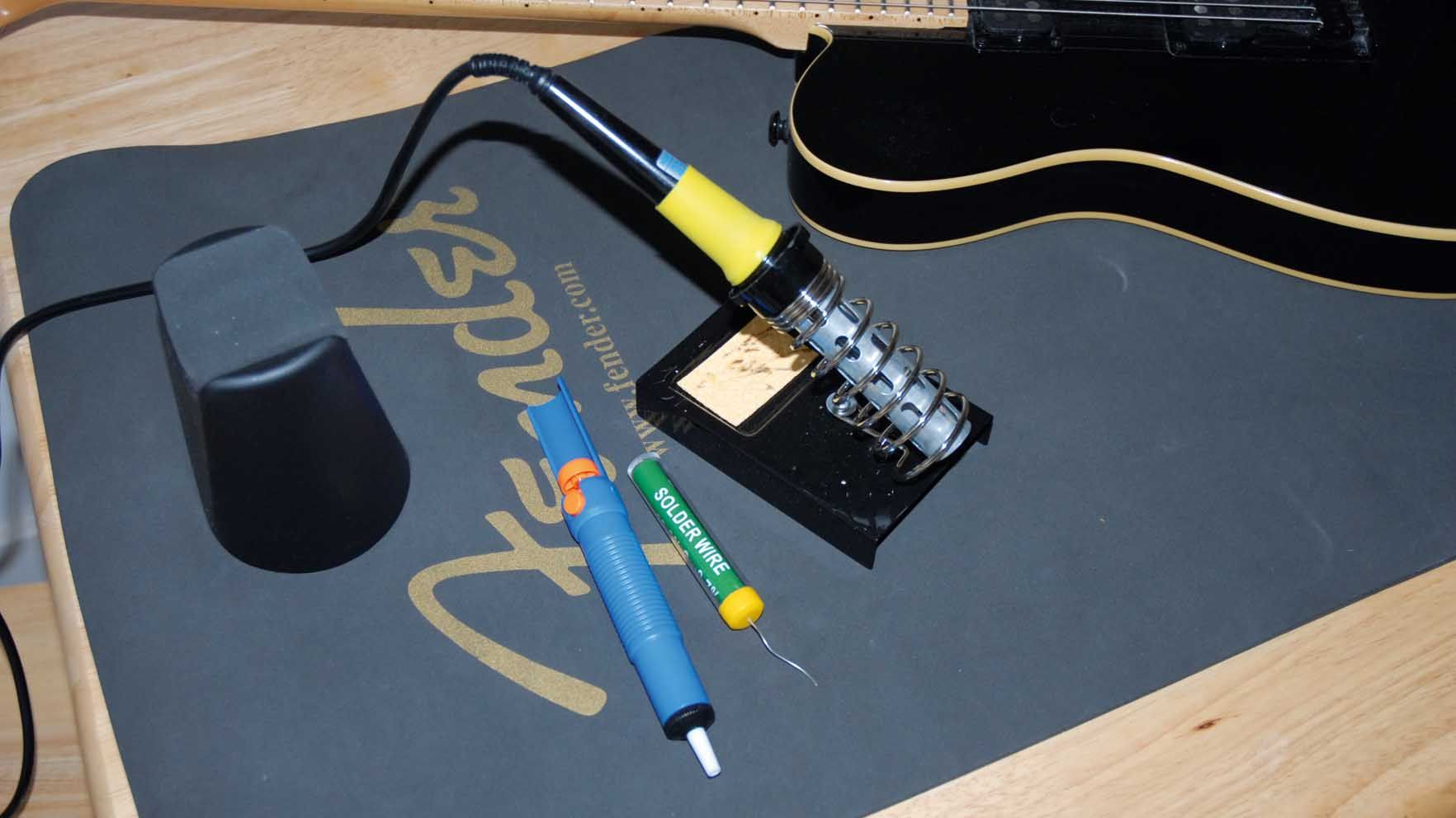 Guitar modding how to solder guitar parts MusicRadar