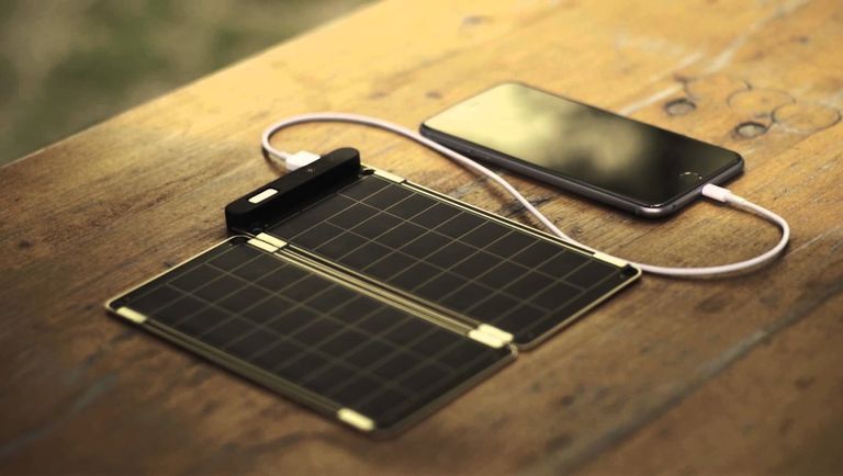 Solar Paper phone charger