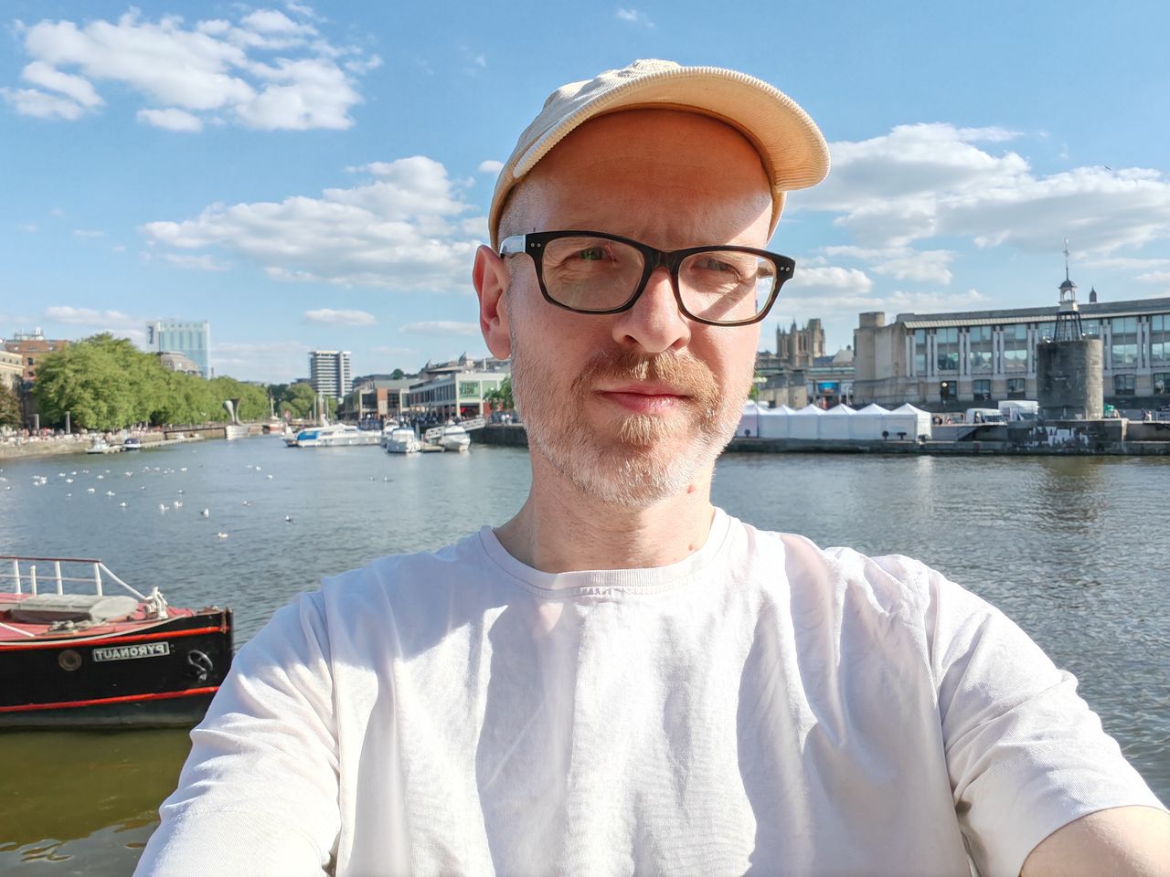 A closer selfie shot taken on the Honor 400 Pro 50x showing Jon Mundy
