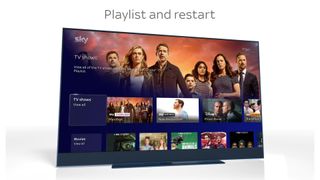 Entertainment OS Show Page screen on a Sky Glass TV