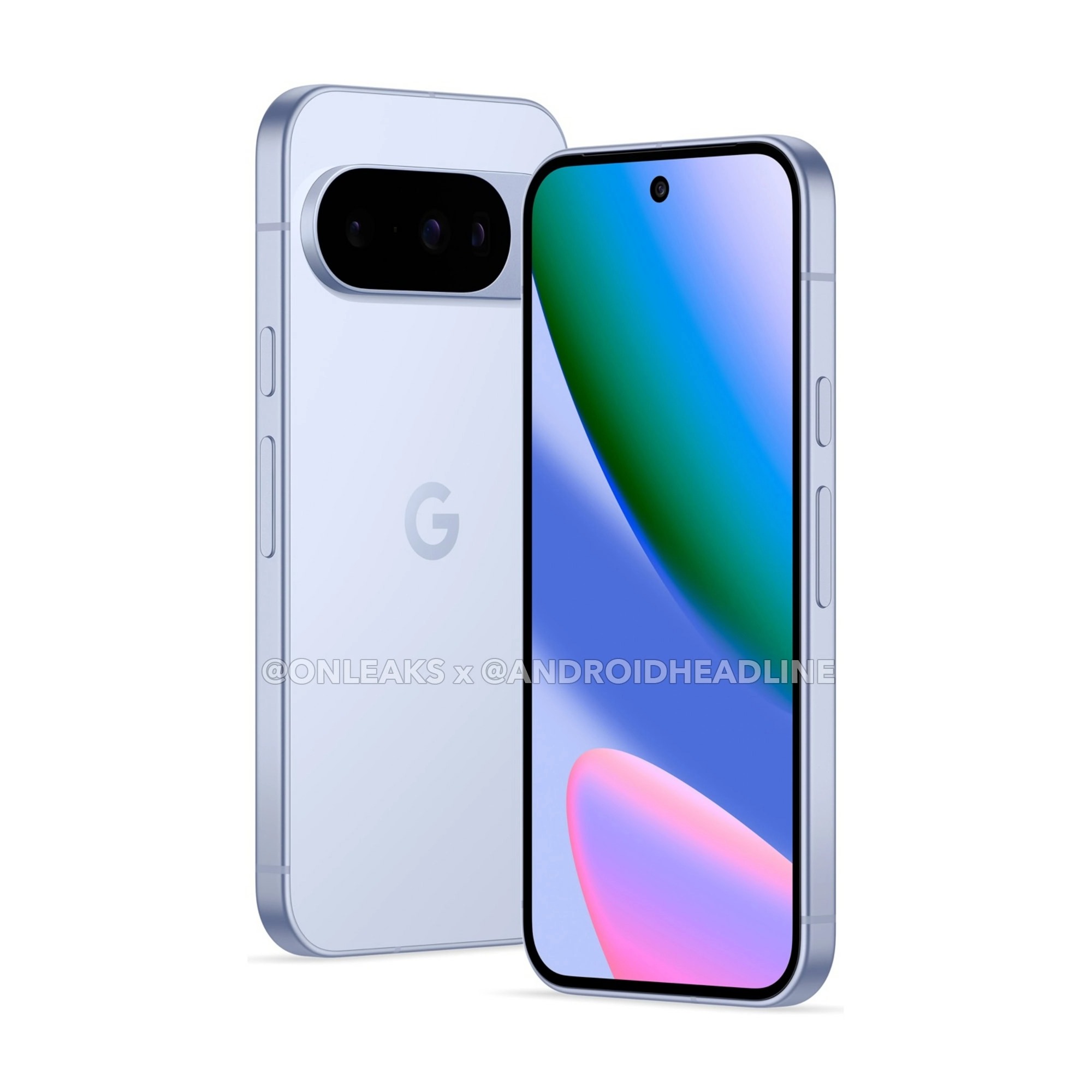 Leaked render of the Google Pixel 10