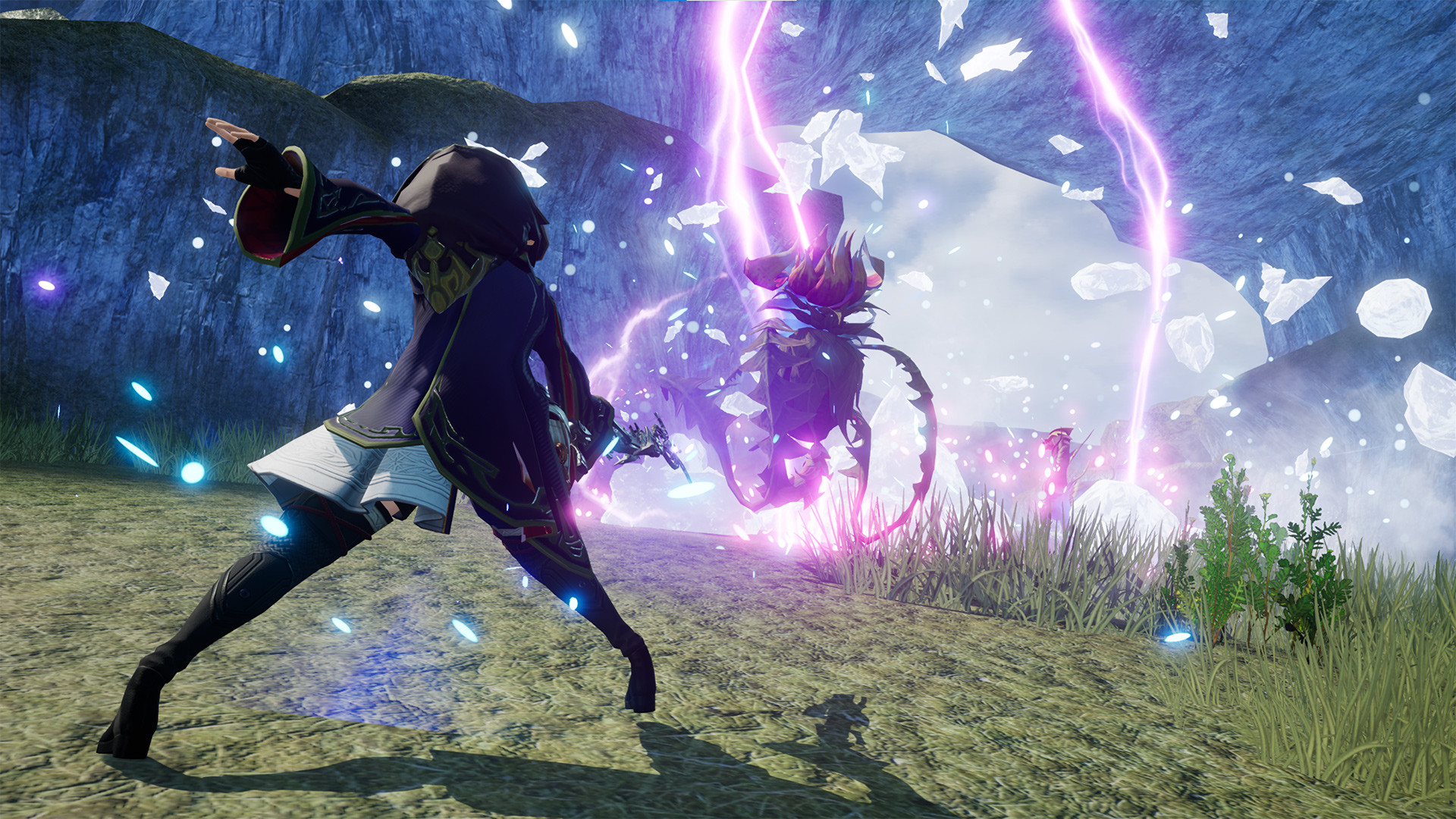 Screenshot from upcoming game Harvestella, by Square Enix.