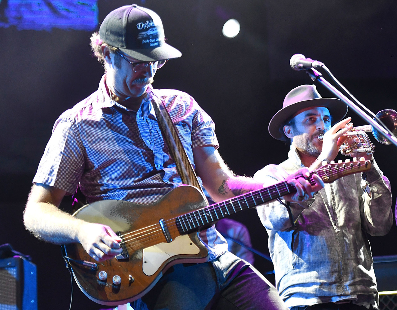 Charles Spearin of Broken Social Scene performs during the Music Tastes Good Festival at Marina Green Park on September 29, 2018 in Long Beach, California. (Photo by Scott Dudelson/Getty Images)