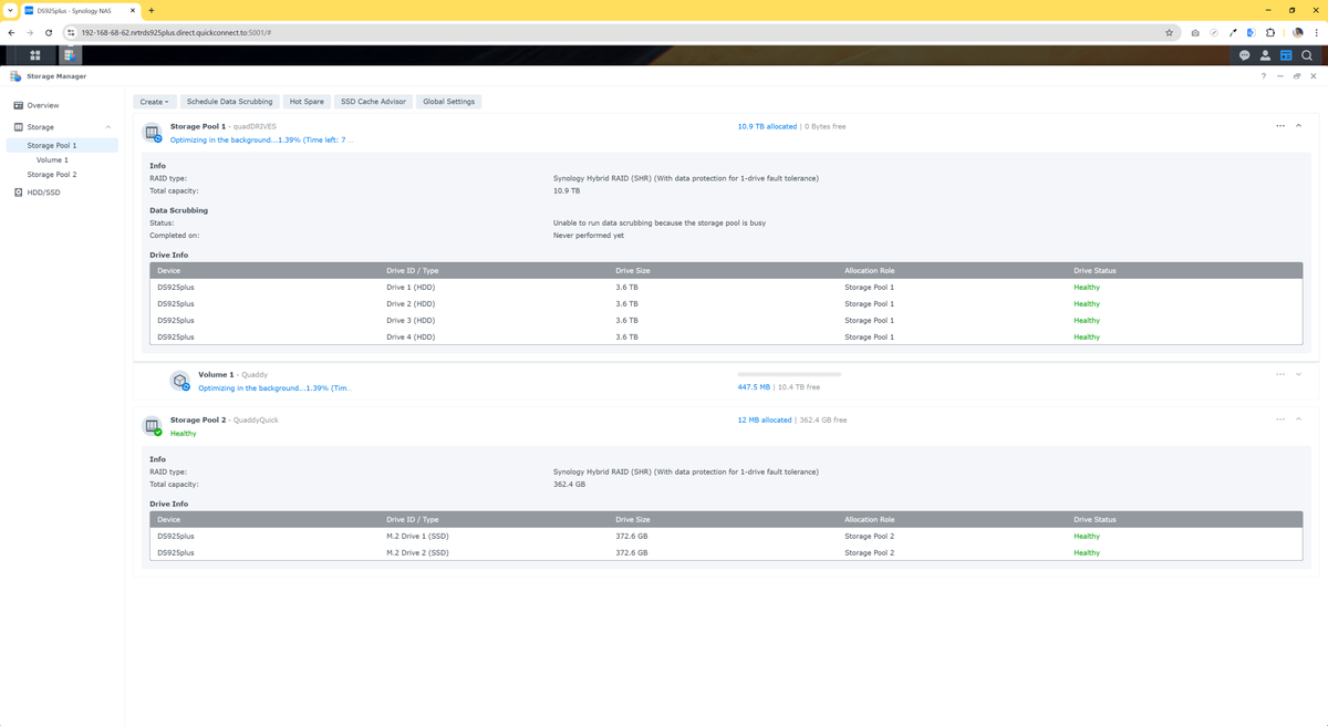 Synology DiskStation DS925+ DSM