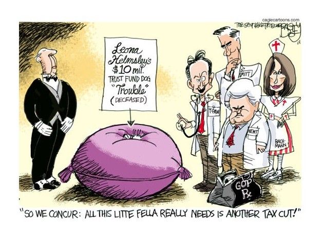 The GOP medicine: Tax cuts