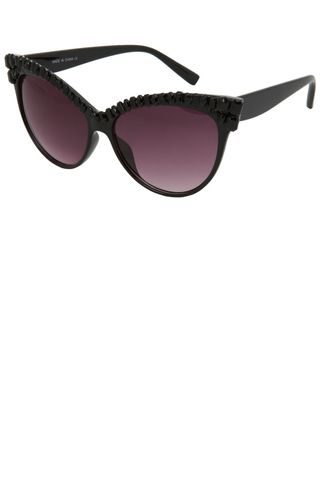 Miss Selfridge Gem Cat Eye Sunglasses, £12