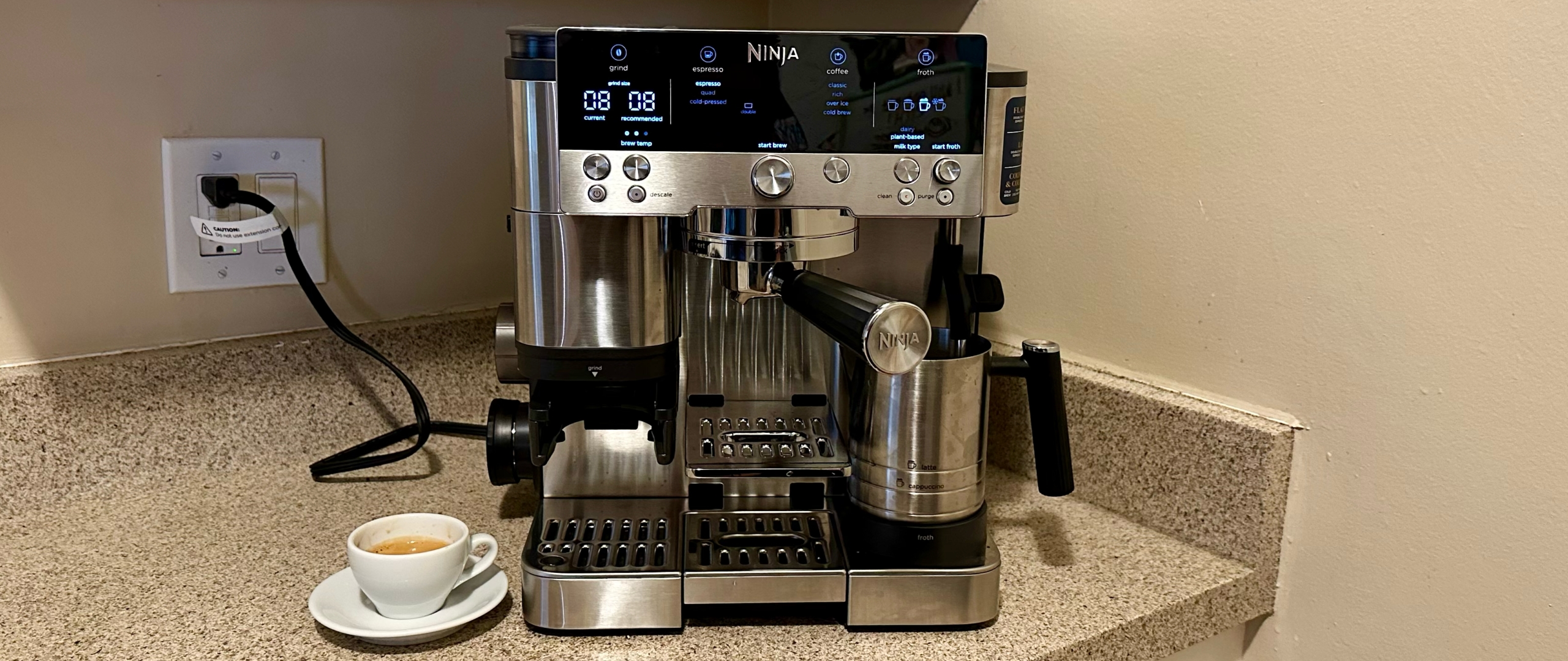 Ninja Luxe Café review: an espresso machine anyone can master | TechRadar