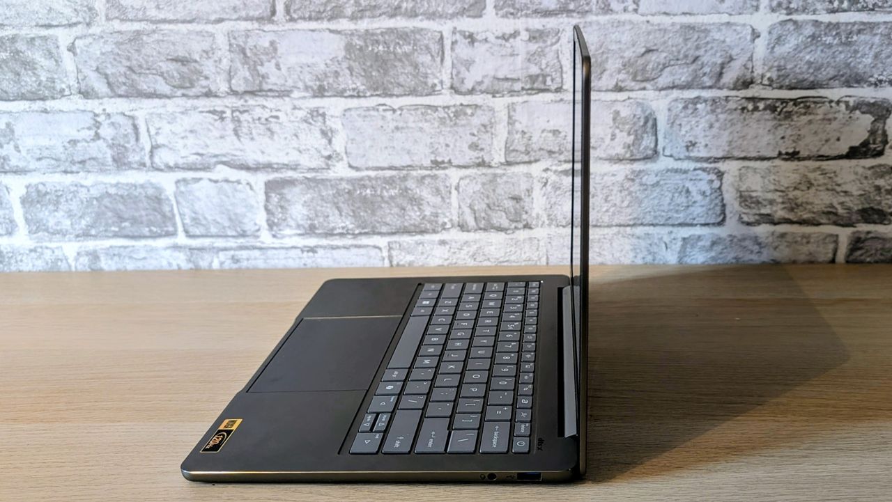 The Acer Swift Air 14 on a desk