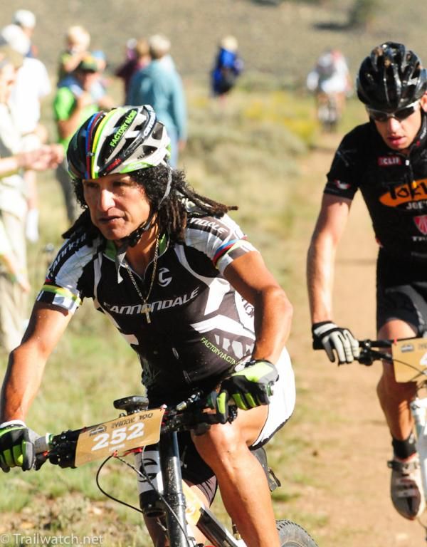 Tinker Juarez (Cannondale) puts in an impressive race
