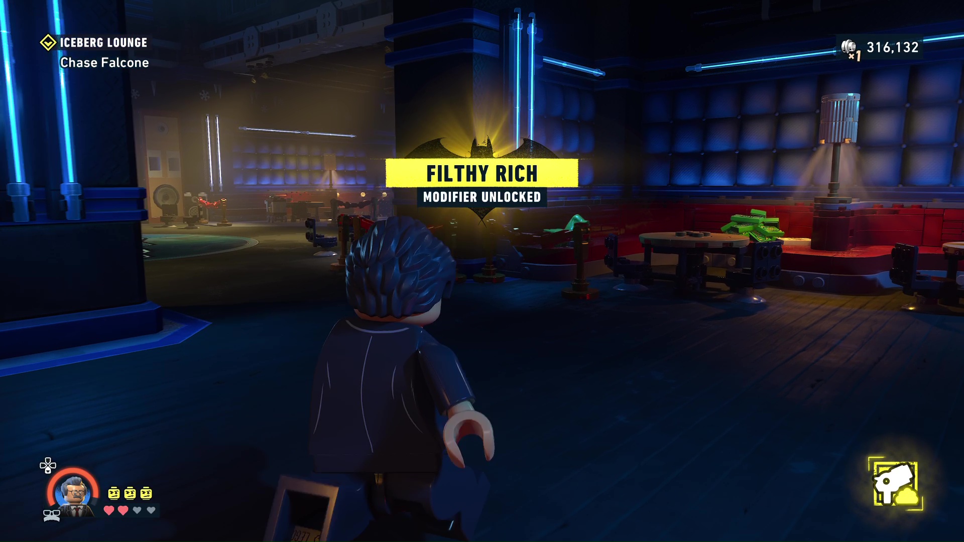 Iceberg Lounge Safe Code in Lego Batman Legacy of the Dark Knight