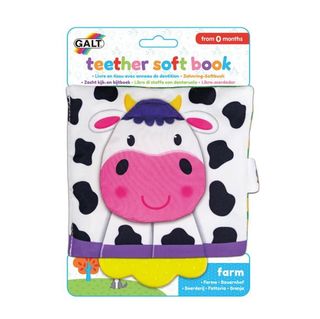 Farm Animal Teether Soft Book