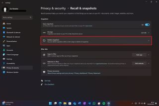 Disable Windows Recall